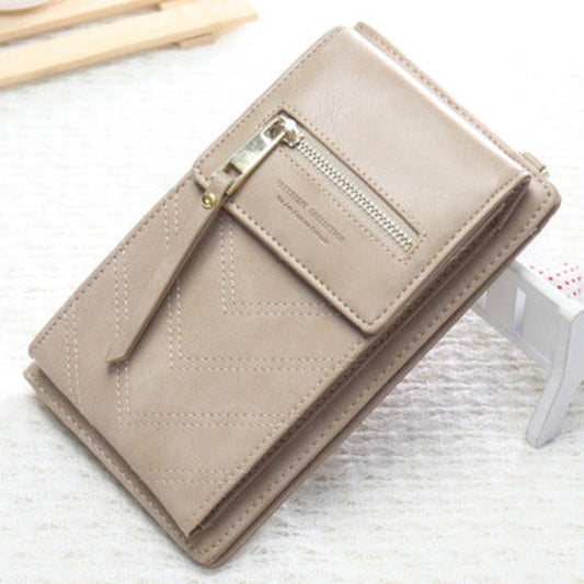 Women's Shoulder Bag Crossbody Bag PU Soft Surface Light Camel