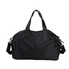 Women's Single Shoulder Yoga Swimming Gym Bag Black