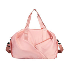 Women's Single Shoulder Yoga Swimming Gym Bag Pink