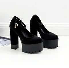 Women’s Super High - Heeled Shoes – Elevate Your Style with Confidence Black