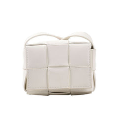 Woven Clutch Bag for Kids White