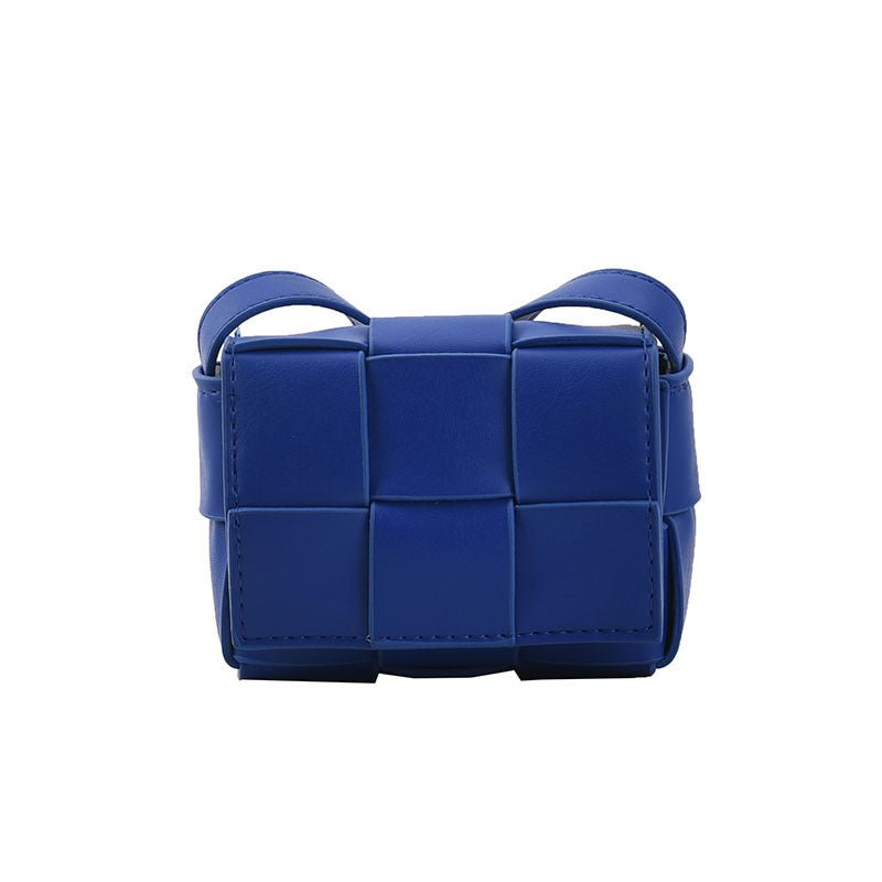 Woven Clutch Bag for Kids Blue