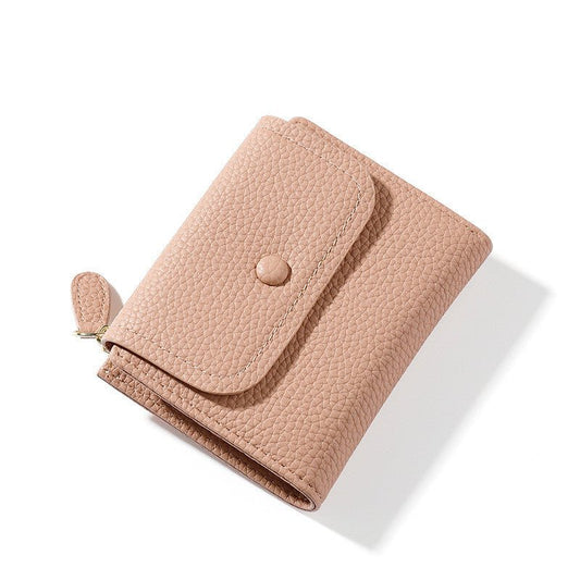 Zero Wallet Women''s Creative Multifunctional Card Bag Pink