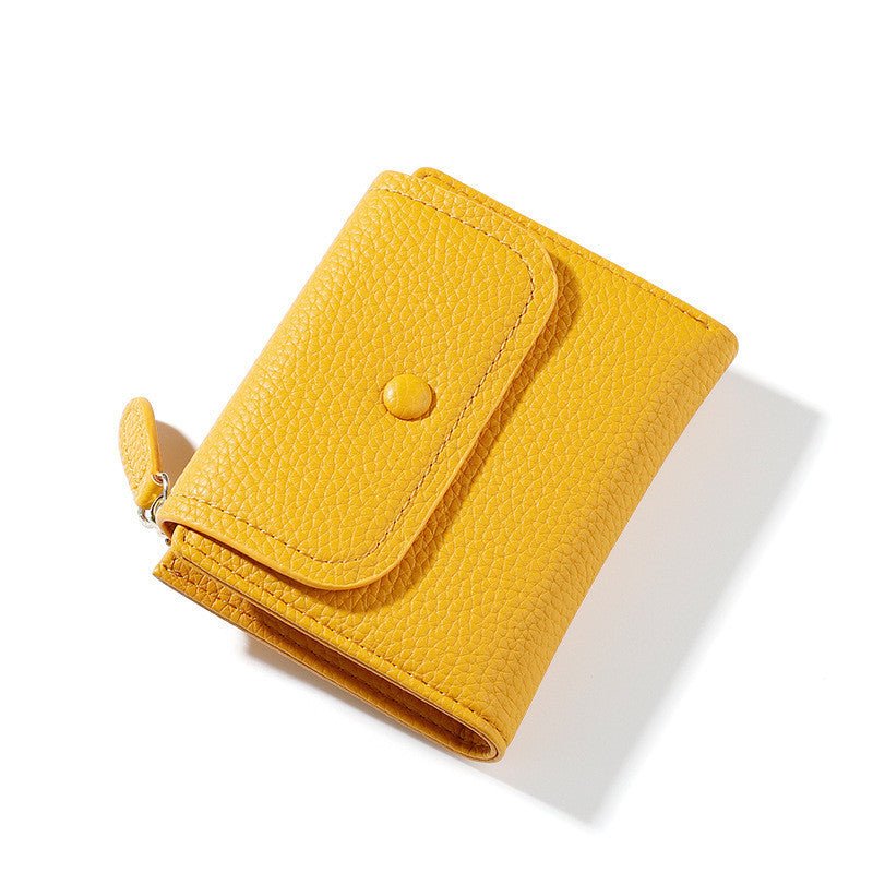 Zero Wallet Women''s Creative Multifunctional Card Bag Yellow